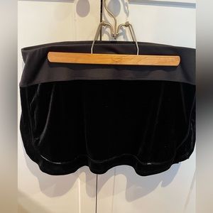 Lucky in Love velvet tennis skirt xl